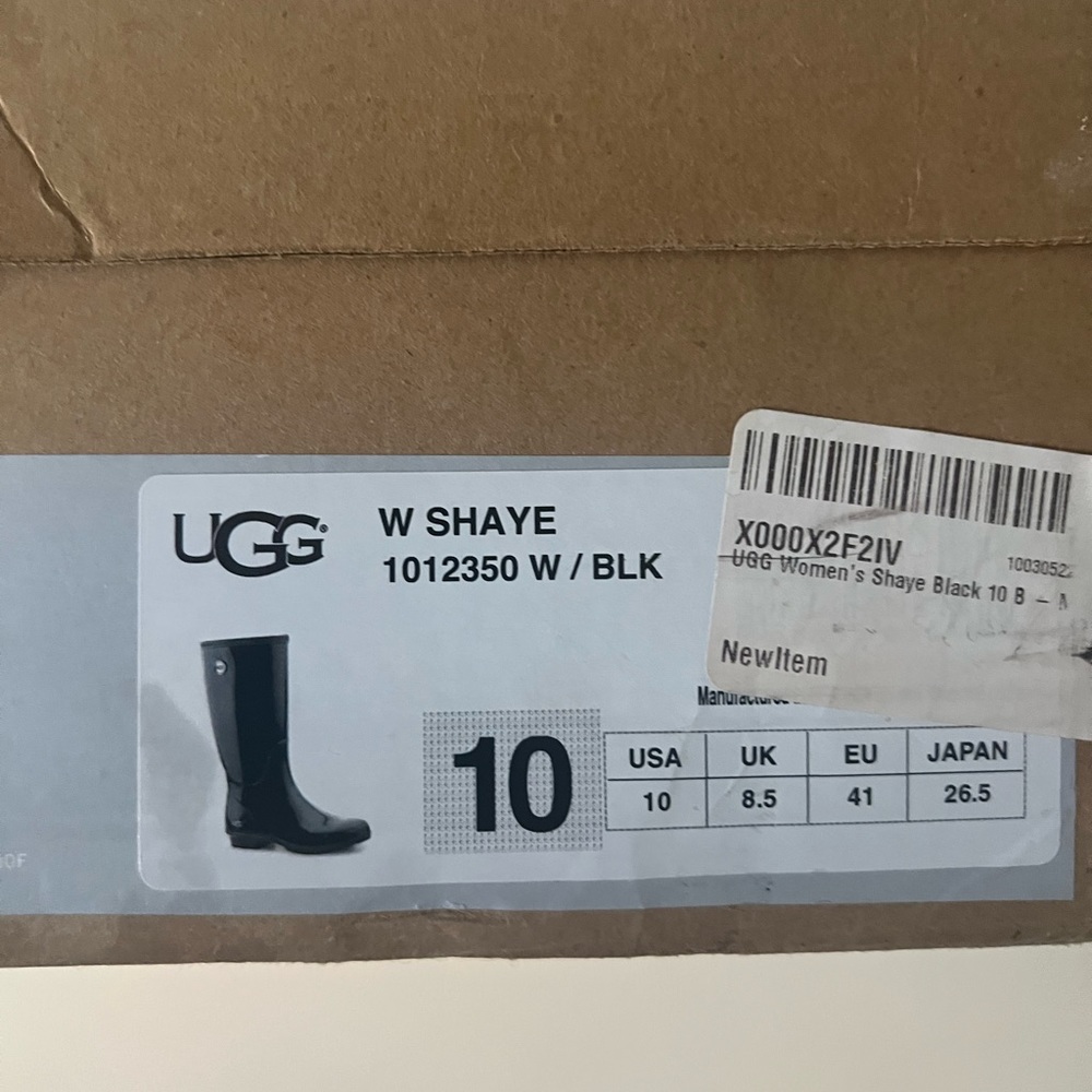 Ugg Black Rainboot - image 5